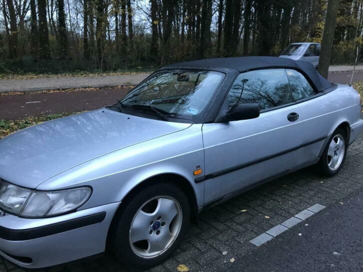 Saab 9-3 2.0 T Cabrio 1999 Grijs