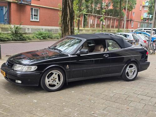 Saab 9-3 2.0 T Cabrio 1999 Zwart