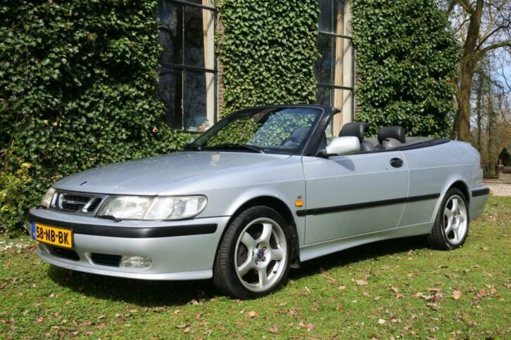 Saab 9-3 2.0 T Cabrio 2000 Grijs - 179.717km - APK MRT 2020