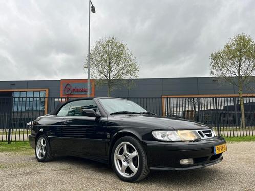 Saab 9-3 2.0 T Cabrio 2000 Zwart