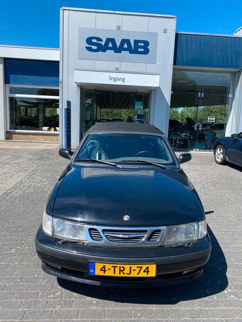 Saab 9-3 2.0 T Cabrio 2000 Zwart