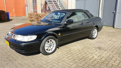 Saab 9-3 2.0 T Cabrio 2000 Zwart