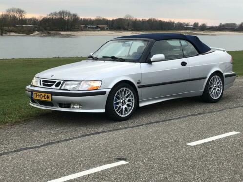 Saab 9-3 2.0 T Cabrio 2001 Grijs