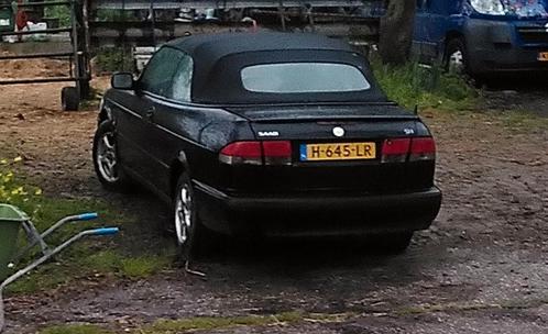 Saab 9-3 2.0 T Cabrio 2001 Zwart