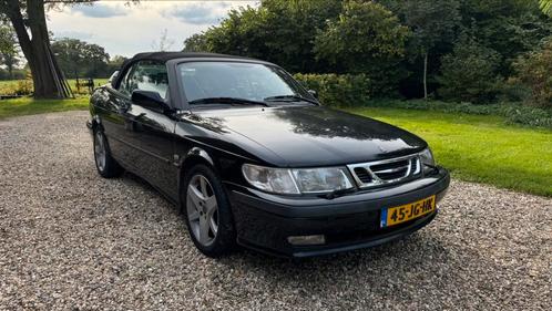 Saab 9-3 2.0 T Cabrio 2001 Zwart