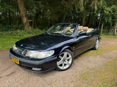 Saab 9-3 2.0 T Cabrio 2002 Blauw origineel NL 221.000 nap