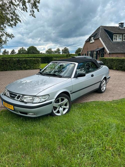 Saab 9-3 2.0 T Cabrio 2002 Grijs