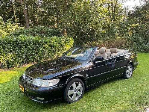 Saab 9-3 2.0 T Cabrio 2003 Zwart