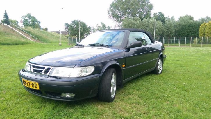 Saab 9-3 2.0 T Cabrio AUT 1998 Blauw