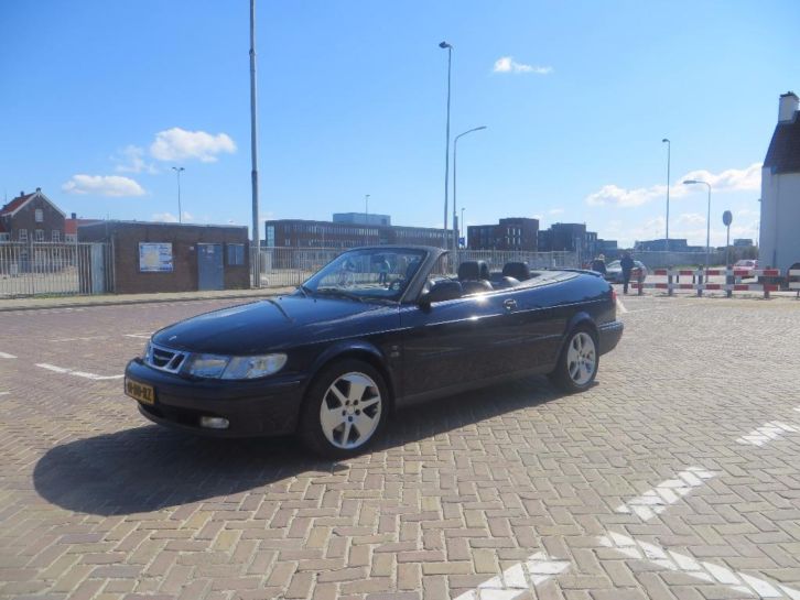 Saab 9-3 2.0 T Cabrio AUT 1999 Blauw