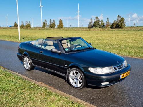 Saab 9-3 2.0 T Cabrio AUT 2000 Groen