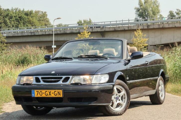 Saab 9-3 2.0 T Cabrio AUT 2001 Blauw