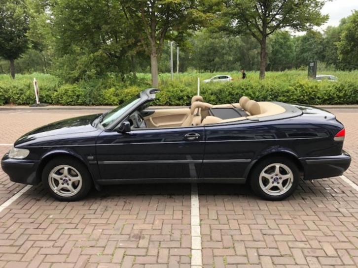 Saab 9-3 2.0 T Cabrio AUT 2001 Blauw