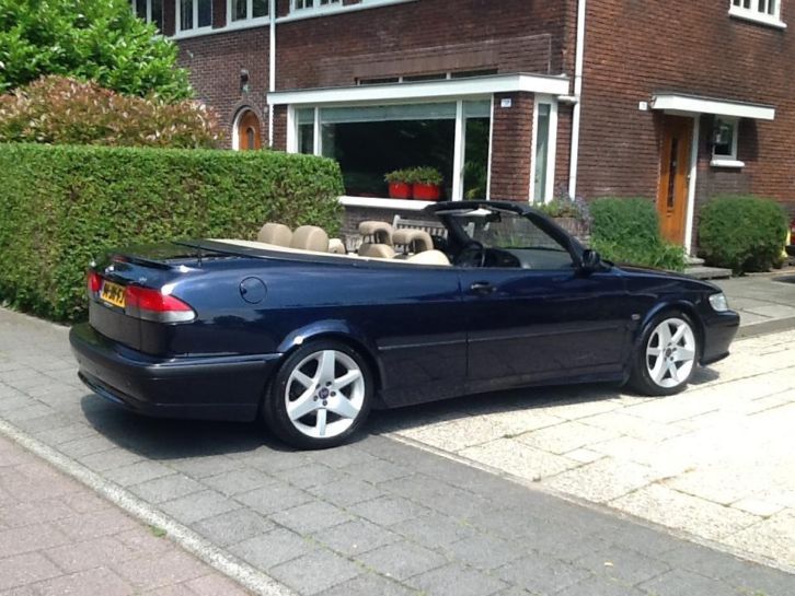 Saab 9-3 2.0 T Cabrio AUT 2002 Blauw