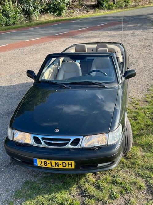 Saab 9-3 2.0 T Cabrio AUT 2003 Groen,nieuwe motor 35.000 km