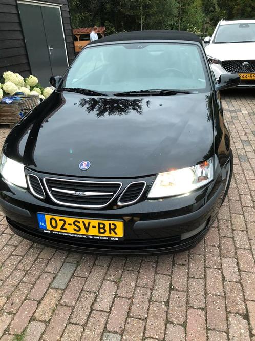 Saab 9-3 2.0 T Cabrio AUT 2003 Zwart