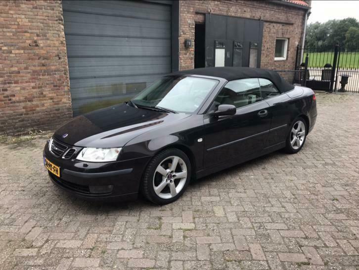 Saab 9-3 2.0 T Cabrio AUT 2004 espresso black metalic