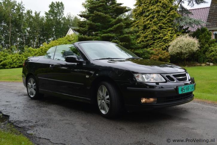 Saab 9-3 2.0 T Cabrio AUT bj 2007 in veiling bij ProVeiling