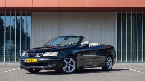 Saab 9-3 2.0 T Cabrio Automaat 2005 Zwart LPG-G3 (gas)