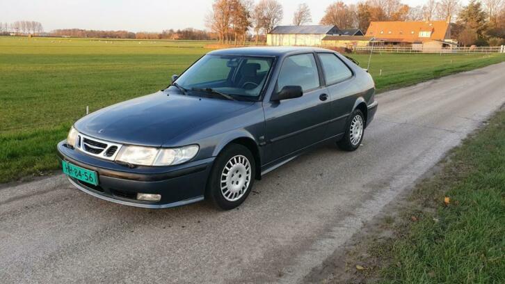 Saab 9-3 2.0 T Coupe 1999 Blauw