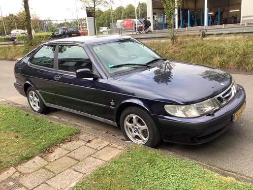 Saab 9-3 2.0 T Coupe 2000 Blauw met trekhaak