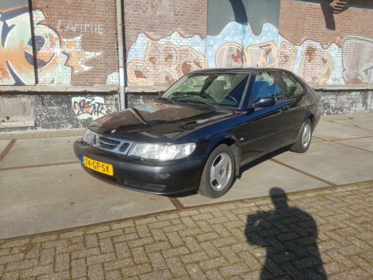 Saab 9-3 2.0 T Coupe 2001 Blauw