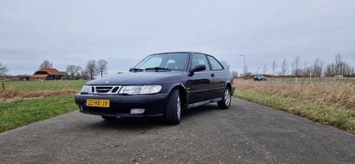 Saab 9-3 2.0 T Coupe 2002 Blauw (nieuwe banden)