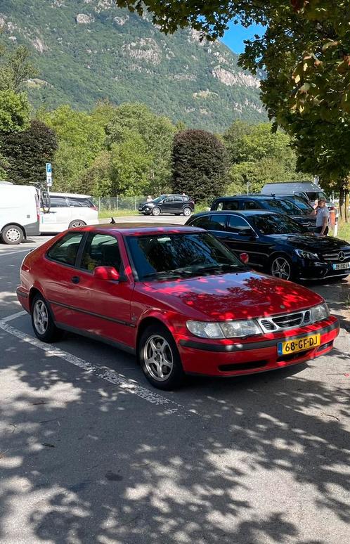 Saab 9-3 2.0 T Coupe AUT 2000 Rood