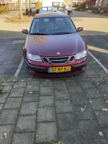 Saab 9-3 2.0 T Sport Sedan 2003 Rood met nap