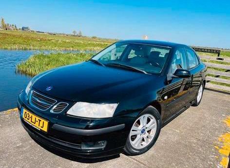 Saab 9-3 2.0 T Sport Sedan AUT 2003 Zwart