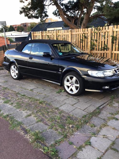 Saab 9-3 2.0 TSE Cabrio AUT 2002 Zwart