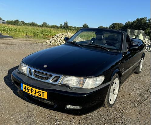 Saab 9-3 2.0 Turbo aero cabrio 2002 zwart Do88 DP