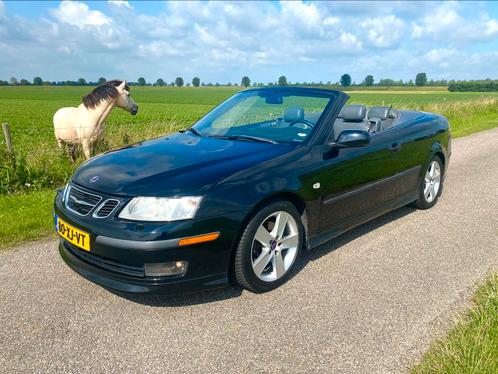 Saab 9-3 2.0 Turbo Aero Cabrio 2004 Zwart