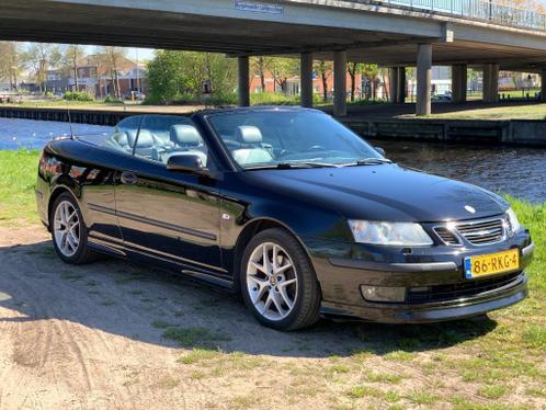 Saab 9-3 2.0 Turbo Aero Cabrio 2004 Zwart