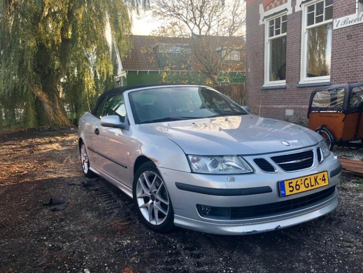 Saab 9-3 2.0 Turbo Aero Cabrio AUT 2004 Grijs HIRSCH TUNING