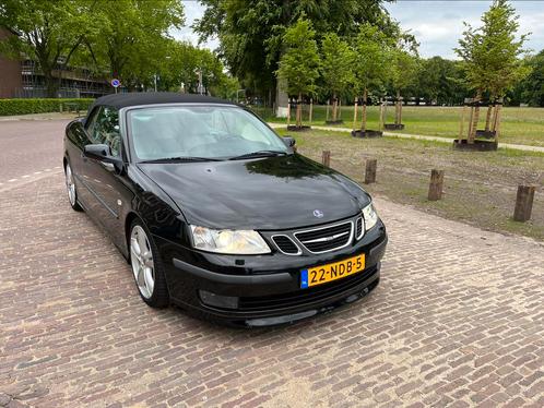 Saab 9-3 2.0 Turbo Aero Cabrio AUT 2004 Zwart