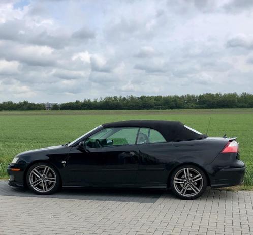 Saab 9-3 2.0 Turbo Aero Cabrio AUT 2004 Zwart