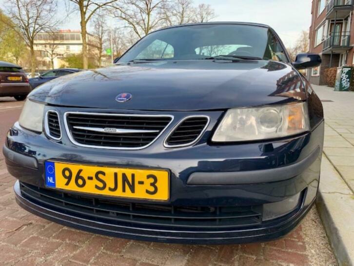 Saab 9-3 2.0 Turbo Aero Cabrio AUT 2005 Blauw