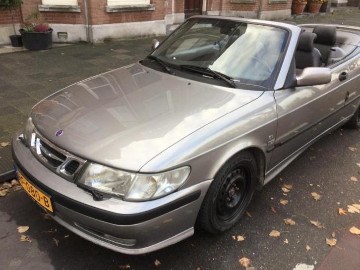 Saab 9-3 2.0 Turbo Cabrio 2002 Grijs