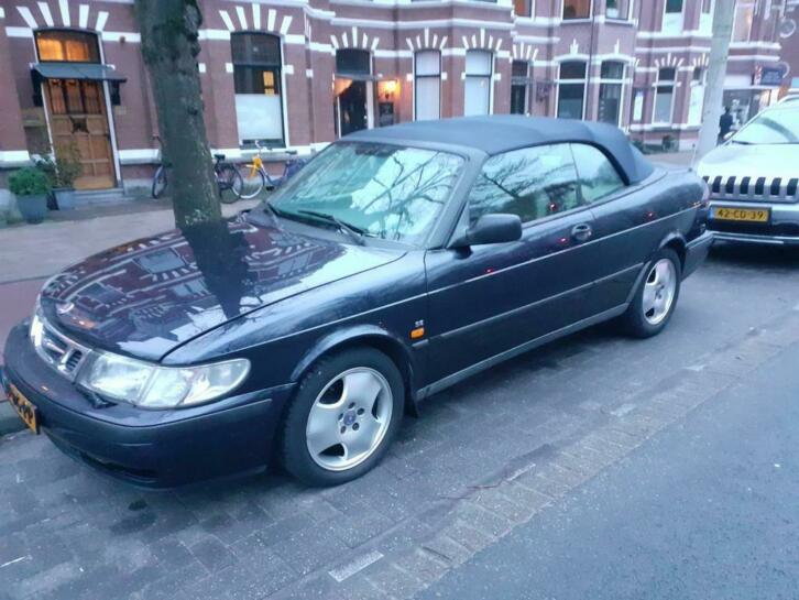 Saab 9-3 2.0 Turbo Cabrio AUT 1999 Blauw