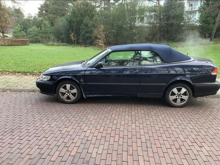 Saab 9-3 2.0 Turbo Cabrio AUT 2002 Blauw