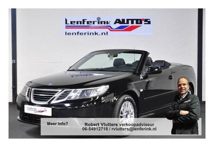 SAAB 9-3 2.0 Turbo Leder 175PK Cabrio Navi Clima