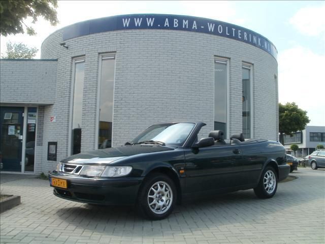 Saab 9-3 2.0i SE Cabriolet 1999 LeerClimaStoelverwarmingA