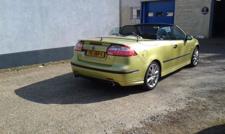 Saab 9-3 2.0t Aero 240 pk cabrio