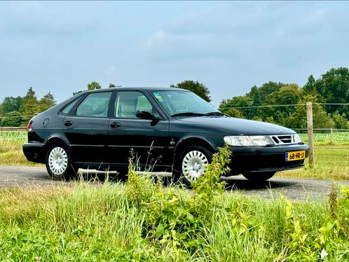 Saab 9-3 2.0T LPG 150 pk  2001 Zwart  zeer goed onderhouden