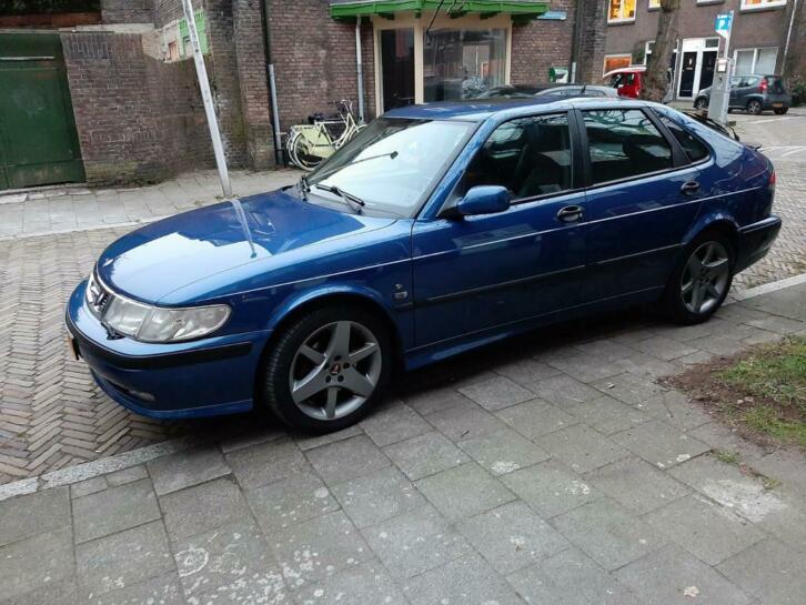 Saab 9-3 2.0T SE (220 pk) Cosmic Blue met ca 178.000 km039s