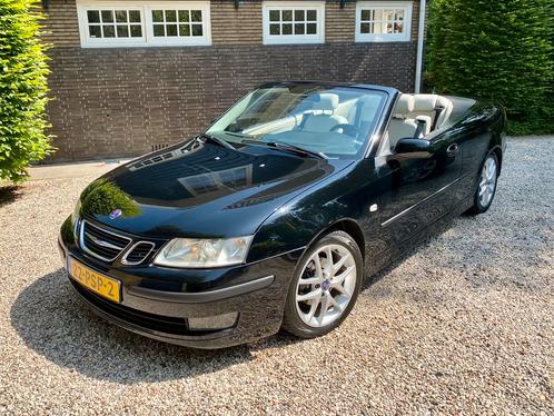 Saab 9-3 2.0T Vector Cabrio automaat 2003 Zwart