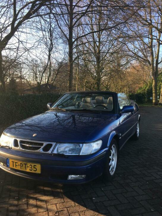 Saab 9-3 2.3 I Cabrio AUT 1998 Blauw