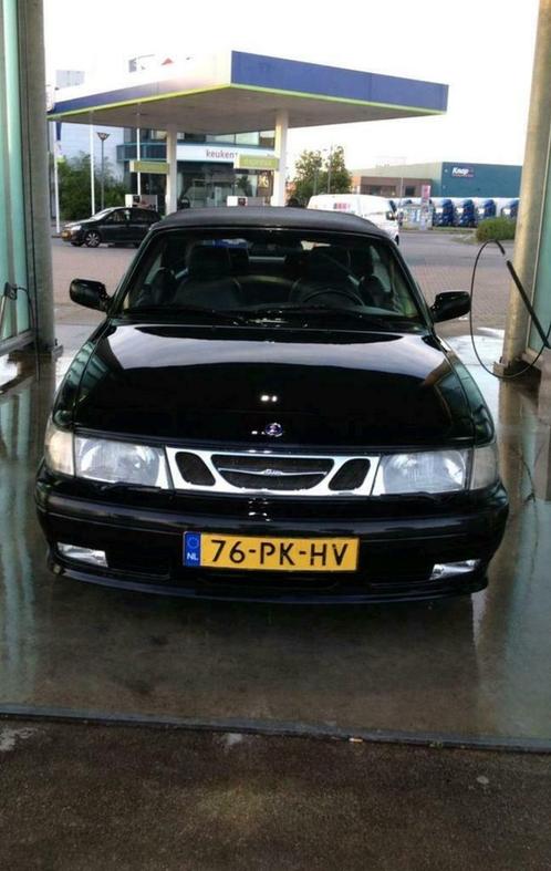 Saab 9-3 2.3 T Cabrio 2000 Zwart