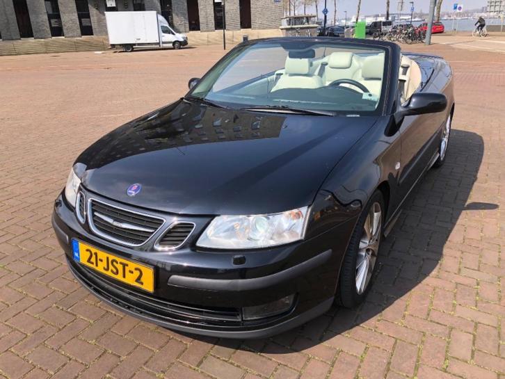 Saab 9-3 2.8 Turbo V6 Cabriolet 2007 Zwart